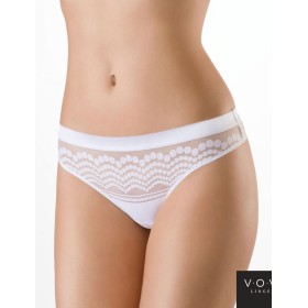 Трусики стринги VOVA PERLIN V48350 белый, Цвет: белый, Размеры: XS