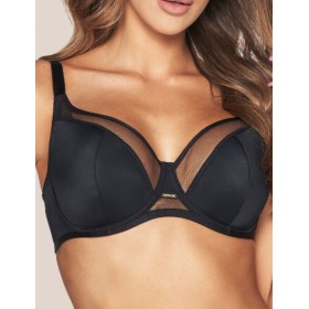 Полумягкий бюстгальтер Kinga ETNA 927-BC черный, Цвет: черный, Размеры: 65K