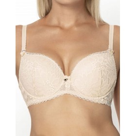 Формованный бюстгальтер пуш-ап Nipplex CARMELA P-UP экрю, Цвет: экрю, Размеры: 85B