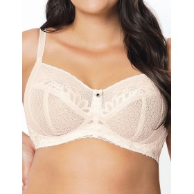 Мягкий бюстгальтер без косточек Nipplex CARMELA M экрю, Цвет: экрю, Размеры: 80D