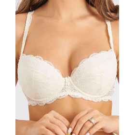 Бюстгальтер балконет пуш-ап VOVA SNEJANNA V54032 сумеречно-белый, Цвет: сумеречно-белый, Размеры: 85A