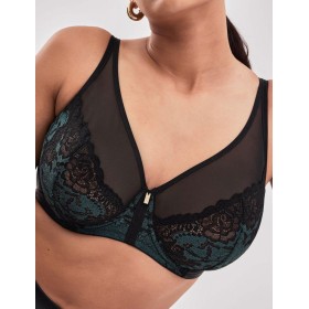 Бюстгальтер бралетт мягкий Alles MOON M BRALETTE, Цвет: черный, Размеры: 65E