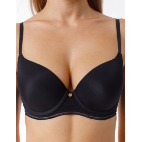 Бюстгальтер пуш-ап гель Coquette Revue IMPRESSIVE 82109-06, Цвет: черный, Размеры: 70E