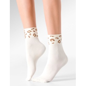 Носки из микрофибры Gabriella 703 UMA экрю, Цвет: экрю, Размеры: UN