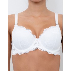 Бюстгальтер балконет Lormar FAVOLOSO bianco, Цвет: bianco (белый), Размеры: 70C