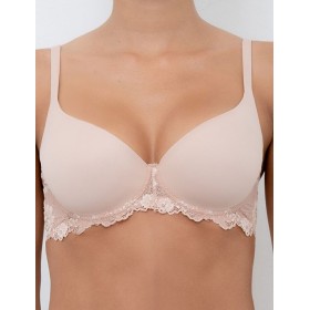 Бюстгальтер балконет Lormar MOUSSE PIZZO noisette, Цвет: noisette (телесный), Размеры: 85D