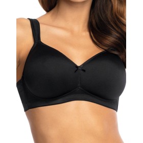 Бескаркасный бюстгальтер спейсер Orhideja 161-000 черный, Цвет: черный, Размеры: 90E