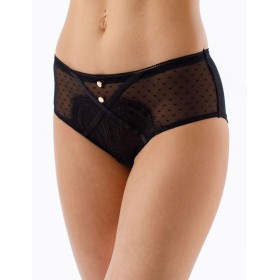 Трусы слипы Coquette Revue DOTS 64114-06, Цвет: черный, Размеры: XS