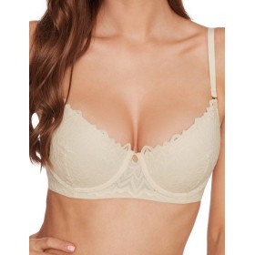 Бюстгальтер балконет пуш-ап Esotiq TROPHY 40341 экрю, Цвет: экрю, Размеры: 75D