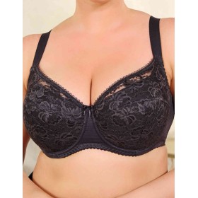 Бюстгальтер с плотной чашкой Misstyle 2508 / 508 антрацит, Цвет: антрацит, Размеры: 95B