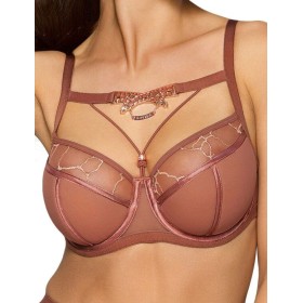 Бюстгальтер с полумягкой чашкой Novika SAVANE N02 PU, Цвет: кедр, Размеры: 95B