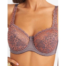 Бюстгальтер полумягкий биколор Simona M 900 акула, Цвет: акула, Размеры: 75H