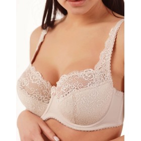 Бюстгальтер полумягкий Simona M 900 серебристый пион, Цвет: серебристый пион, Размеры: 85G