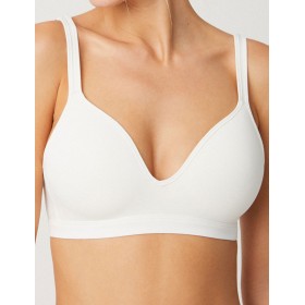 Бюстгальтер триангул без косточек Ysabel Mora 10033 ESSENTIALS белый, Цвет: белый, Размеры: M