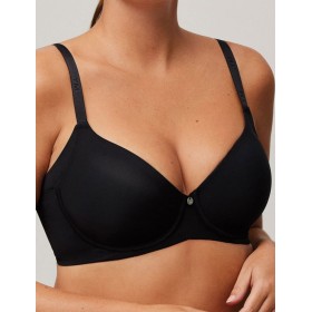Бюстгальтер с гладкой чашкой Ysabel Mora 10038 ESSENTIALS черный, Цвет: черный, Размеры: 80C