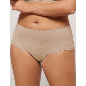 Высокие трусы слипы Ysabel Mora 10075 LAPURESA бежевый, Цвет: бежевый, Размеры: L