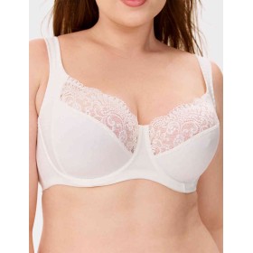 Бюстгальтер мягкий с подкроем Nikol Djumon 132 15B молоко, Цвет: молоко, Размеры: 85G