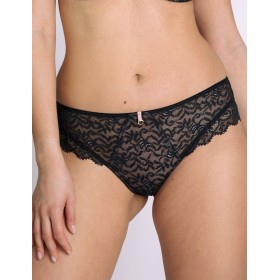 Трусы бразилиана Subtille CALIBRI BLACK braz, Цвет: черный+розовый, Размеры: S