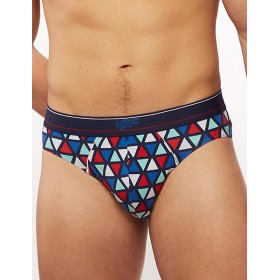 Мужские трусы слипы UNICONF PB61R, Цвет: темно-синий, Размеры: M