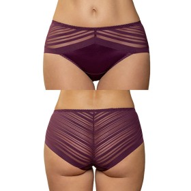 Трусы слипы миди Albina L SILUET 321 слива, Цвет: слива, Размеры: S