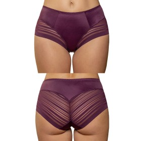 Трусы слипы высокие Albina L SILUET 480 слива, Цвет: слива, Размеры: 2XL