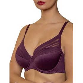Бюстгальтер балконет Albina L SILUET 8085 слива, Цвет: слива, Размеры: 70F