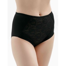 Высокие трусы слипы Misstyle 5009 черный, Цвет: черный, Размеры: XL