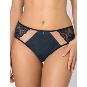 Трусы бразилиана Subtille KASSIOPEA BLUE braz, Цвет: темно-синий, Размеры: S