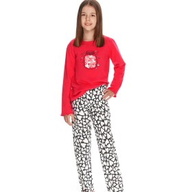 Детская пижама для девочки Taro 2589-2590 LIVIA малиновый, Цвет: малиновый, Размеры: 116