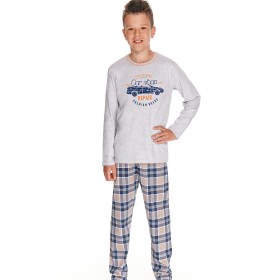 Детская пижама для мальчика Taro 2650-2651 MARIO серый, Цвет: серый, Размеры: 92