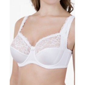 Бюстгальтер мягкий с подкроем Elli 1010 белый, Цвет: белый, Размеры: 90I