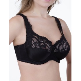 Бюстгальтер мягкий с подкроем Elli 1010 черный, Цвет: черный, Размеры: 90I