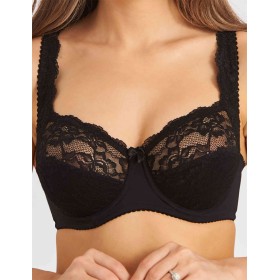 Бюстгальтер мягкий с подкроем Elli 1013 черный, Цвет: черный, Размеры: 80C