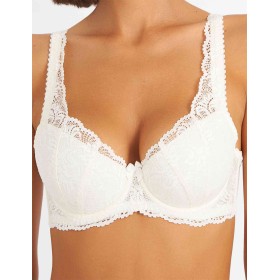 Бюстгальтер балконет Simona M 530/30 молоко, Цвет: молоко, Размеры: 80E