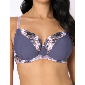 Мягкий бюстгальтер на большую грудь Subtille PETRA soft, Цвет: фиолетовый, Размеры: 70G