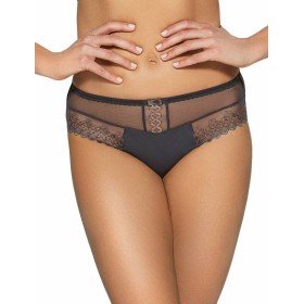 Трусики слипы с вышивкой Ava 2016 figi graphite, Цвет: графит, Размеры: M