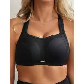 Спортивный бюстгальтер Kris Line ACTIVE SPORT, Цвет: черный, Размеры: 75E