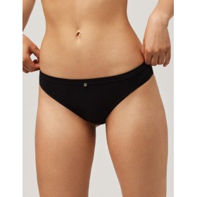 Хлопковые трусы слипы Ysabel Mora 10096 COMFY черный, Цвет: черный, Размеры: 2XL