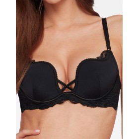 Балконет планж с пуш-ап Esotiq 35431 CLAUDIA BASIC черный, Цвет: черный, Размеры: 70C