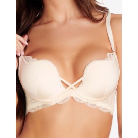 Балконет планж с пуш-ап Esotiq 35431 CLAUDIA BASIC светлый телесный, Цвет: светло-телесный, Размеры: 65E