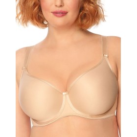 Гладкий бюстгальтер Mefemi ANNA U minimizer телесный, Цвет: телесный, Размеры: 85H