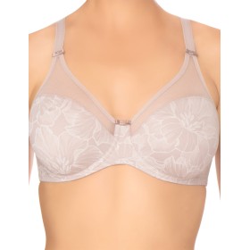 Бюстгальтер мягкий Felina 202288 VISION BLOOM серо-коричневый, Цвет: серо-коричневый, Размеры: 90G