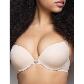 Гладкий бюстгальтер пуш-ап Opium B-2 SKIN, Цвет: телесный, Размеры: 80C