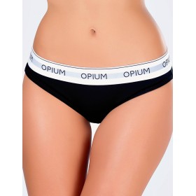 Трусы слипы хлопковые Opium T-95 BLACK, Цвет: черный, Размеры: XL