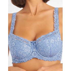 Бюстгальтер балконет Simona M 608 ниагара, Цвет: ниагара, Размеры: 80D