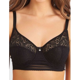 Бюстгальтер мягкий VOVA PAOLA V48411 черный, Цвет: черный, Размеры: 90D