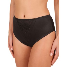 Трусы слипы из микрофибры Felina 1355 SWISS BRODERIE черный, Цвет: черный, Размеры: L