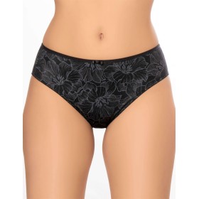 Женские трусы слипы Felina 210288 VISION BLOOM черный, Цвет: черный, Размеры: XL