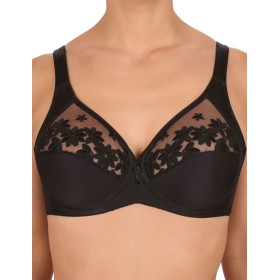 Мягкий бюстгальтер Felina 555 SWISS BRODERIE черный, Цвет: черный, Размеры: 75D