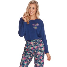 Пижама женская с брюками Taro KENZA 2773-02, Цвет: темно-синий, Размеры: M